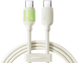 JOYROOM S-A53 USB-C - USB-C Kábel - 2m 3A 60W Fluoreszkáló - Bézs (WR-181981)