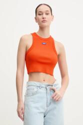 HUGO Blue top női, narancssárga, 50511450 - narancssárga L