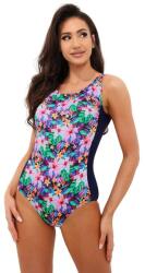 Spin Costum de baie întreg Creta colorat cu flori, L Costum de baie dama
