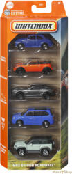Mattel - Kisautók MBX British Roadways 5 db-os szett (JBX33)