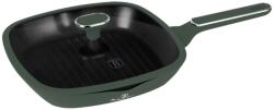 Berlinger Haus Tigaie grill cu capac antiaderenta cu titan 28 cm Green Matte Collection Berlinger Haus BH 8162