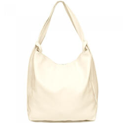  Adrina valódi bőr női hátizsák és válltáska bézs többfunkciós nagyméretű (na-1954-beige)