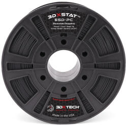  3DXTech ESD PC nyomtatószál, 750 g (PC002ES200750BK00)