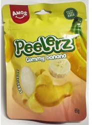 Amos Peelerz Hámozható Gluténmentes Banán Ízű Gumicukor Valódi Gyümölcstartalommal 65g