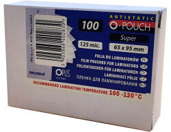 OPUS Lamináló fólia OPUS 65x95 mm 125 mikron fényes 100/dob (FN6595125) - papir-bolt