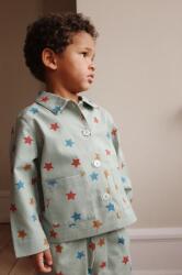 Konges Sløjd gyerek dzseki FEN JACKET GOTS türkiz, KS101976 - türkiz 122-128