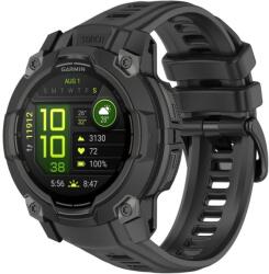 SILICONE Cserélhető szíj Garmin Instinct 3 50mm fekete