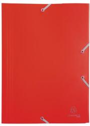 Exacompta Gumis mappa, PP, A4, EXACOMPTA "Opak", piros (EX55905E) - kecskemetirodaszer
