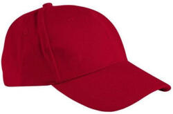 Valento TORONTO, 6 paneles pamut baseballsapka, Lotto Red-Adult (GOVATORRJ01)