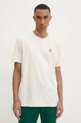 adidas Originals t-shirt Trefoil bézs, férfi, sima, JC9991 - bézs XS