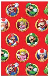Nintendo Super Mario csomagolópapír - 4 méter hosszú (MWW02)