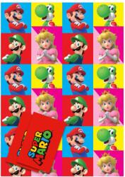 Nintendo Super Mario csomagolópapír képeslapokkal (MWW01)
