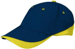 Valento TUXTON, kétszínű, 6 paneles pamut baseballsapka, Orion Navy Blue-Adult (GOVATUXMA01)