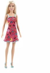 Mattel Barbie baba 28 cm - szőke haj, piros ruha (T7439-PIROS)