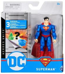 DC Comics Superman figura 10 cm kiegészítőkkel és palásttal (J88115)