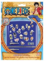 Toei Animation One Piece hűtőmágnes szett - 20 főszereplő és motívum (MS65092)