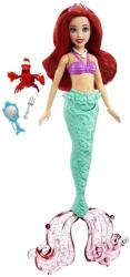 The Walt Disney Company Ariel a kishableány baba 30 cm - Sebastian-nal és kiegészítőkkel (HLW35-4B10-4LB)