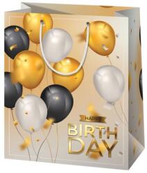 Cardex Ajándéktasak - Happy Birthday! - stílusos lufikkal - nagy méret (TAS1573-NAGY)