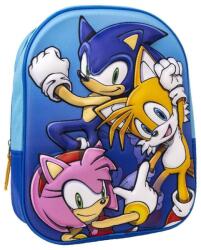 Sega Sammy Group Sonic hátizsák 3D - főszereplőkkel (CEP2100004683)