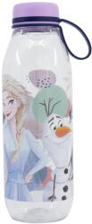 Átlátszó műanyag kulacs, sportpalack - Disney - Jégvarázs 650 ml