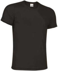 Valento RESISTANCE lélegző, unisex, rövid ujjú technikai póló, Black-S (CAVARESNG20)