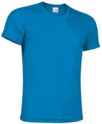 Valento RESISTANCE lélegző, unisex, rövid ujjú technikai póló, Tropical Blue-S (CAVARESCY20)