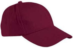Valento TORONTO, 6 paneles pamut baseballsapka, Mahogany Garnet-Adult (GOVATORGT01)