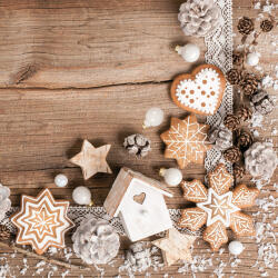 Papír szalvéta - Karácsony - Karácsony Winter Decorations