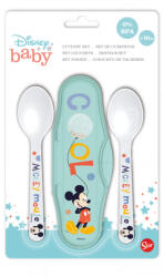 Baba utazó evőeszköz készlet - Disney - Mickey
