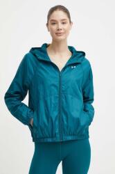Under Armour széldzseki Rival zöld, átmeneti - zöld S