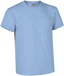 Valento RACING, unisex, környakas rövid ujjú póló, Sky Blue-2XL (CAVATOPCL24)