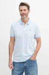 Tommy Jeans pamut póló férfi, sima, DM0DM20676 - kék M - answear - 23 990 Ft