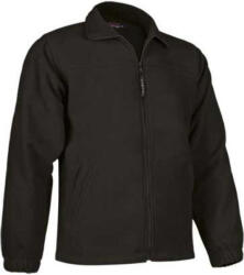 Valento DAKOTA, cipzáros unisex polár pulóver, Black-2XL (FPVADAKNG24)