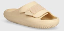 Crocs papucs Mellow Luxe Recovery Slide bézs, 209413 - bézs Női 41/42