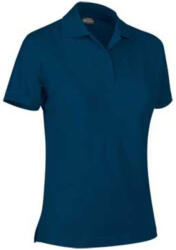 Valento VALLEY, galléros Női pamut piké póló, Orion Navy Blue-XL (POVATOMMR23)