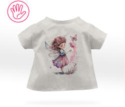 Takoy Szabásminta panel babaruházat varrásához - Basic póló (textiljáték figurákra) - erdei tündér