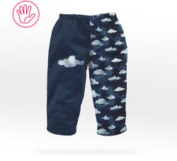 Takoy Szabásminta panel babaruházat varrásához - Jaxon nadrág (textiljáték figurákra) - éjszakai vonat