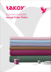 Takoy Mintakönyv - Egyszínű szabadidő anyag/ futter Oskar