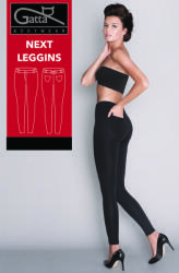 Gatta Bodywear Дамски клин с висока талия в черен цвятeh-16490-black - Черен, размер s