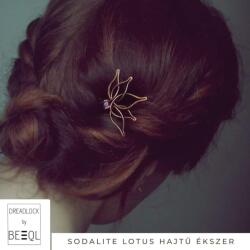  BeEql Sodalite lotus hajtű ékszer (110200-11-1-27-7)