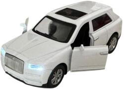 DIECAST Rolls Royce Cullinan 2019 White (replica) cu lumini si sunete scala 1/431/43 (37174)