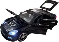 Che Zhi Porsche Panamera GTS 2021 Black (replica) cu led-uri si sunete scala 1/321/43 (37146)