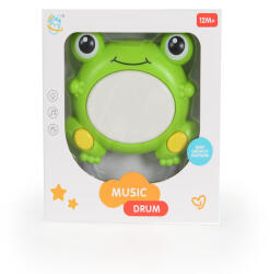 Mebo Star Детска играчка барабанче Moni - Frog, Зелено (109582)