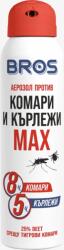 BROS Аерозол против комари и кърлежи MAX, 90 ml - lightsmarket