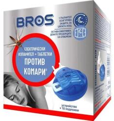 BROS Елекрически изпарител + 10 таблетки против комари