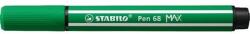 STABILO Pen 68 MAX vágott hegyű zöld prémium rostirón (768/36)
