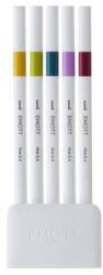 uni Tűfilc UNI EMOTT 5 darabos 0, 4mm (szalmasárga, almazöld, kékeszöld, írisz lila, vörösbor) (2UEMOTTNO8) - fotoland