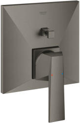 Grohe Allure Brilliant egykaros, 2 utas falba építhető zuhanycsaptelep csiszolt kemény grafit (24072AL0)