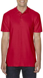 Gildan GI64800 SOFTSTYLE® ADULT DOUBLE PIQUÉ POLO (gi64800re-l) - ajandektargykozpont