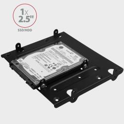 AXAGON RHD-435 4x2.5" SSD/HDD or 2x2.5" SSD/HDD &1x3.5"HDD Bracket into 5.25" bay Black (RHD-435) - oneclick